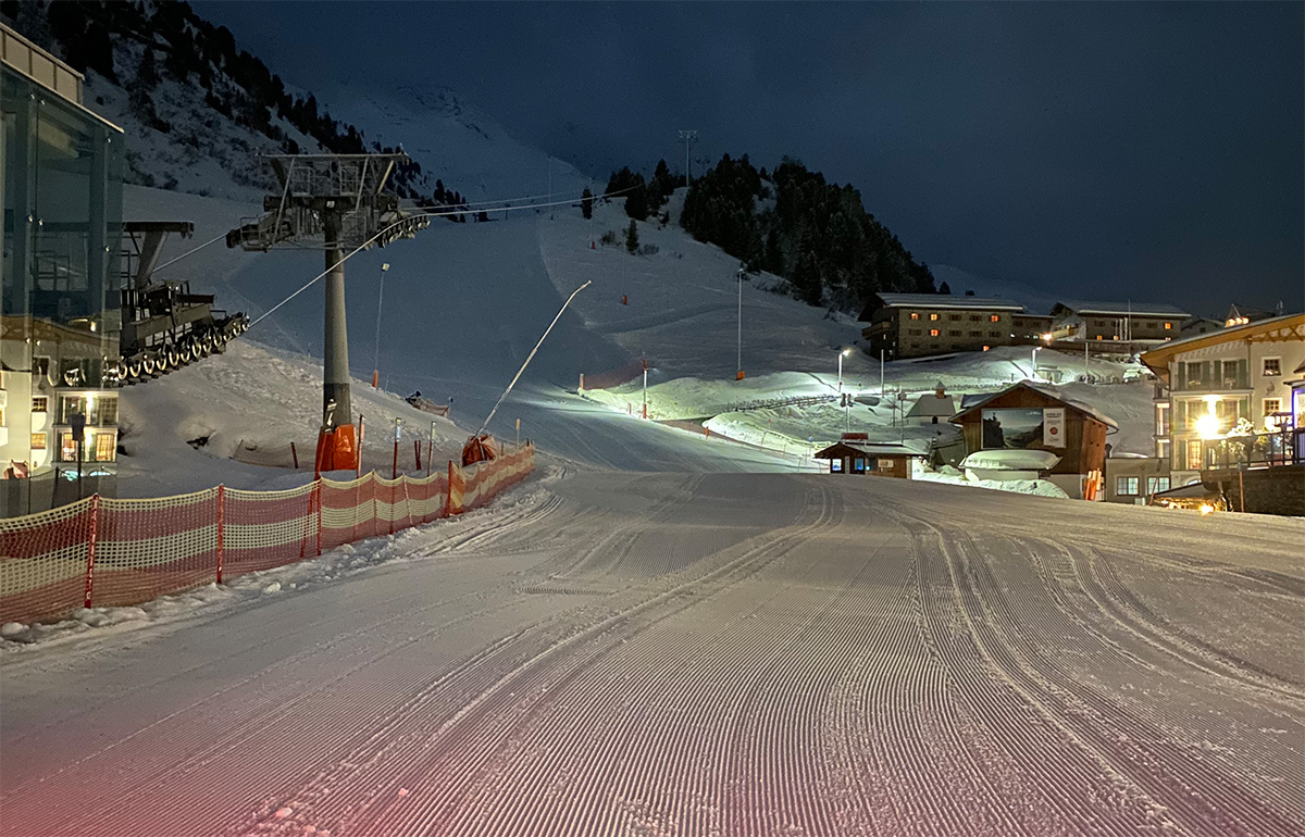 Aankomst in het Ötztal